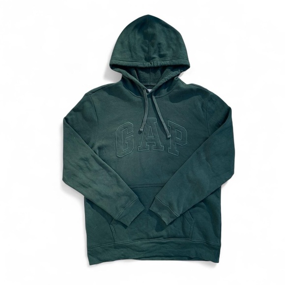 GAP Men's Forest Green Hoodie - Picture 1 of 4
